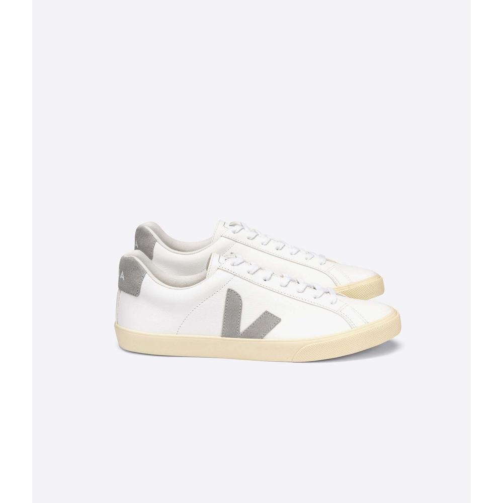 Αθλητικά Παπούτσια γυναικεια Veja ESPLAR CHROMEFREE White/Grey | GR 611MQZ